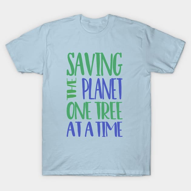 Saving the Planet T-Shirt by blueavocado